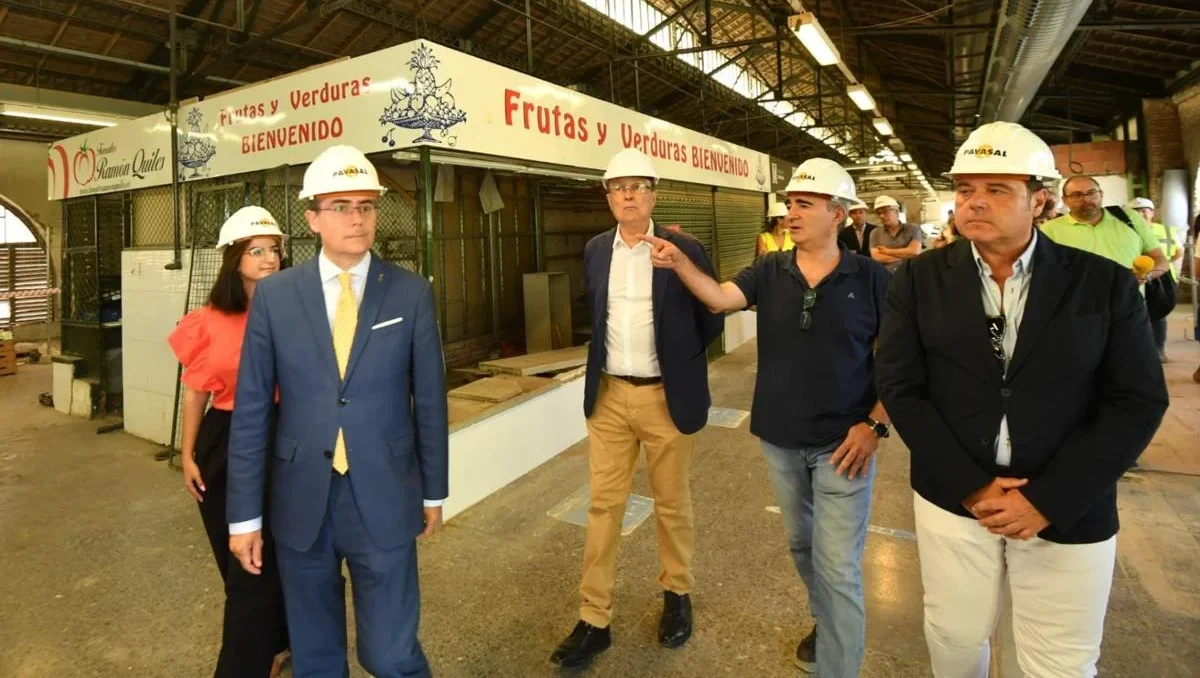 El Mercado de Verónicas encara su transformación: la cubierta se retirará desde el interior este verano