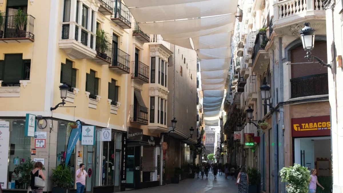 Murcia toldos calor
