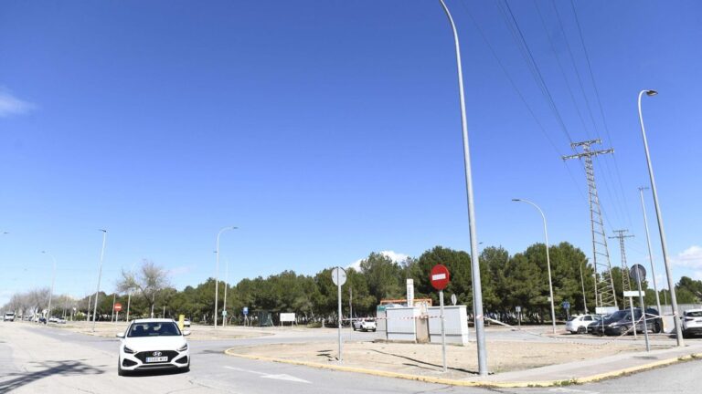 nueva glorieta Polígono Industrial Oeste