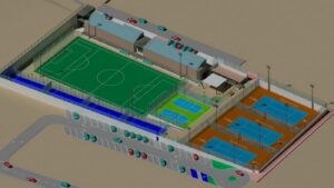 obras Ciudad del Tenis