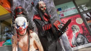 Murcia planes Halloween