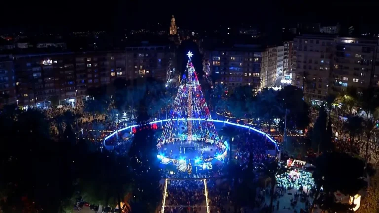 Murcia Árbol Navidad
