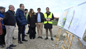 nuevo vial en San José de la Vega