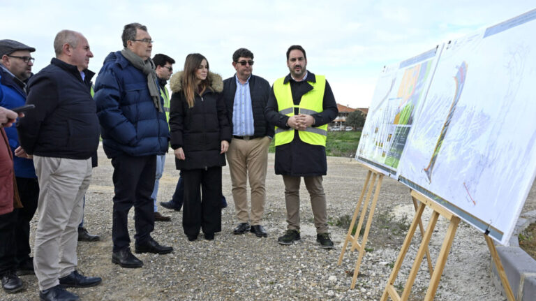 nuevo vial en San José de la Vega