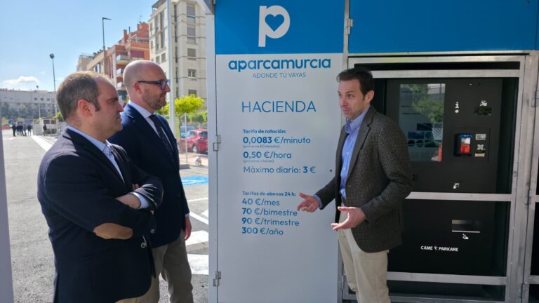 Murcia aparcamiento disuasorio Hacienda