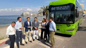 transporte público en La Manga