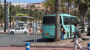 conexión UCAM autobús