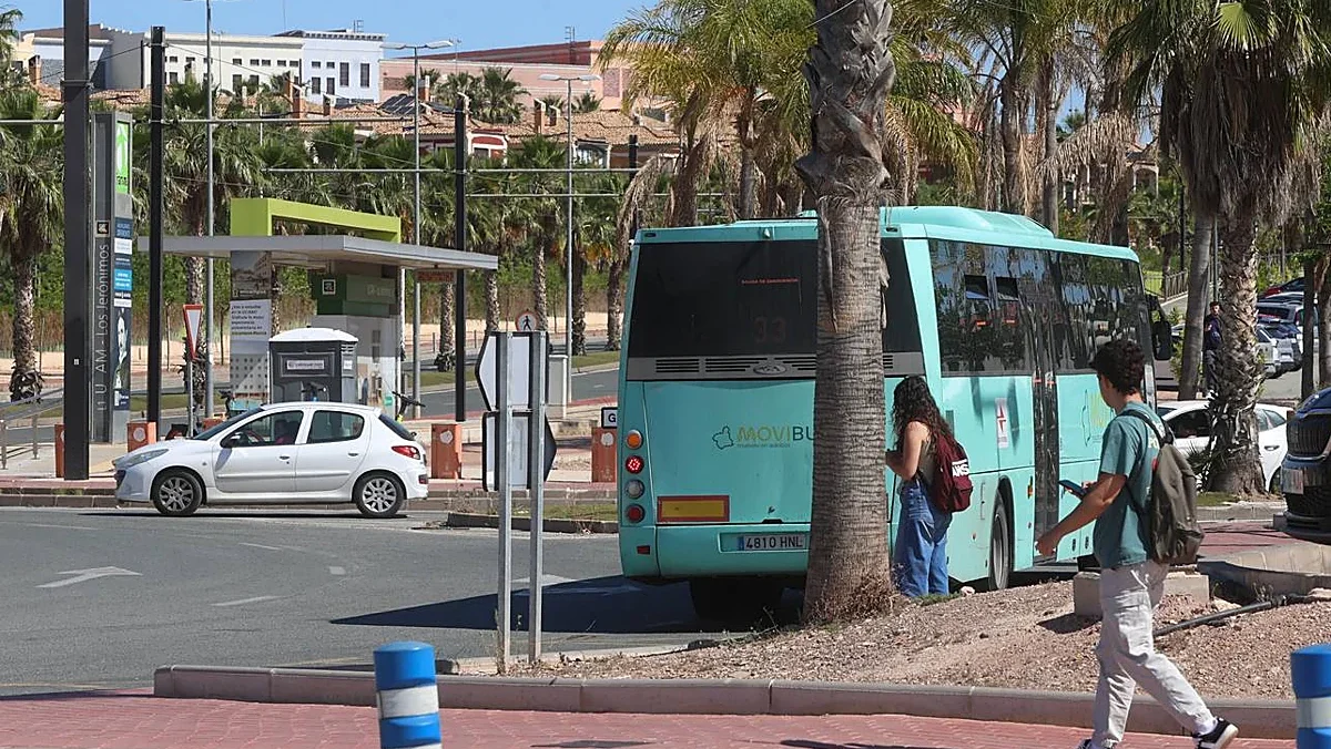 Murcia refuerza la conexión con la UCAM: cuatro líneas de autobús y una frecuencia de 20 minutos hasta el campus