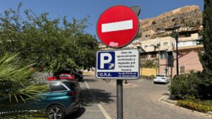 Aparcar en la zona azul de Lorca