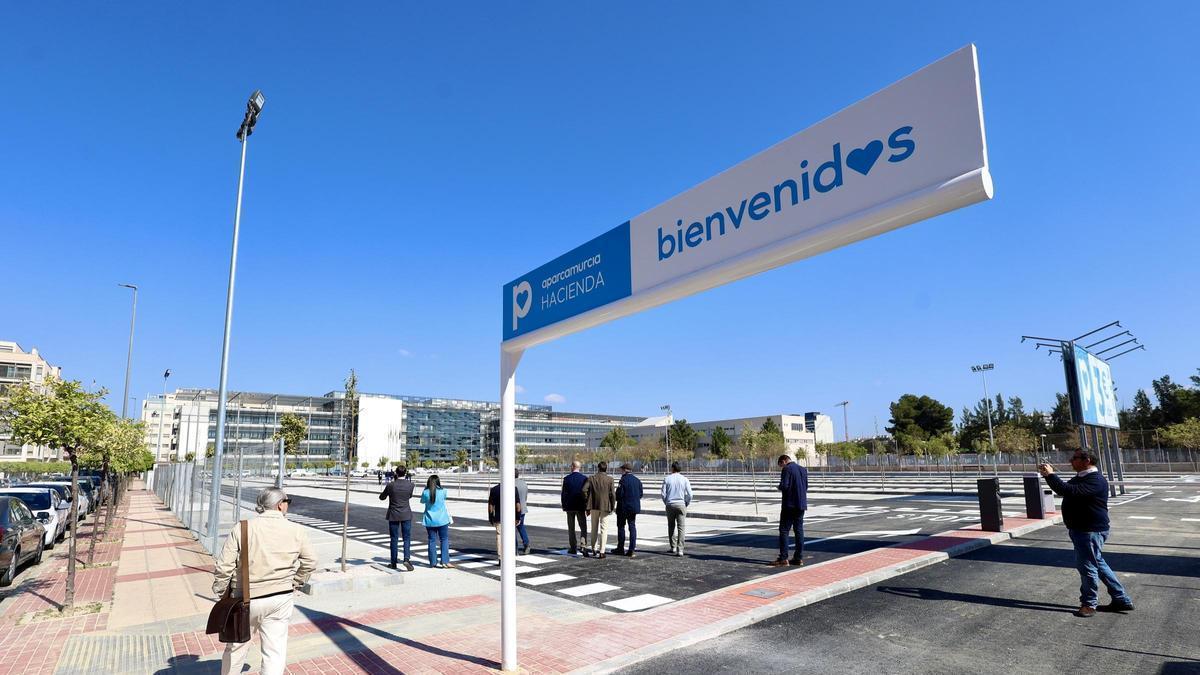 universitarios Murcia aparcar