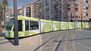 Murcía tranvía El Carmen