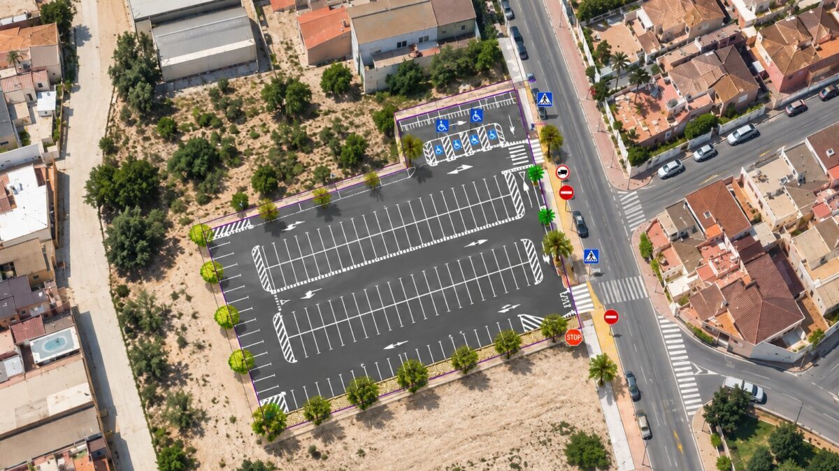 Churra tendrá 141 nuevas plazas de aparcamiento y un espacio para el mercado semanal